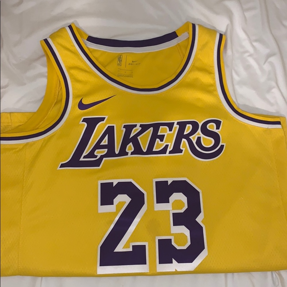 Authentic Lebron Lakers Jersey